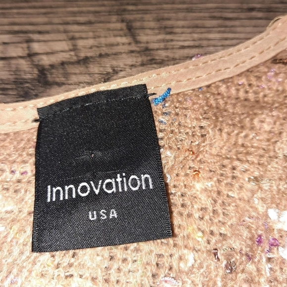 Sequin Mini Dress - Gold - Picture 3 of 4